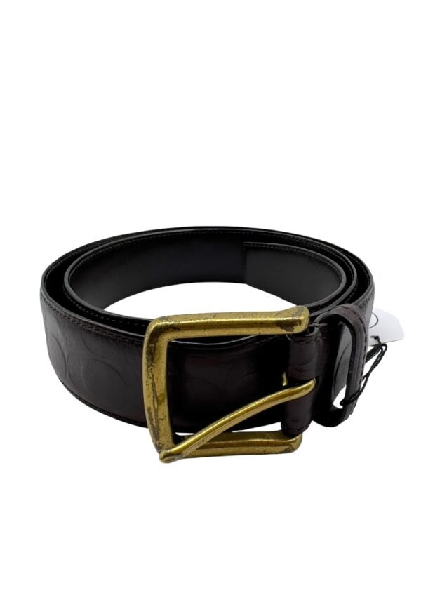COACH - BELT MONOGRAM BROWN - Image 4